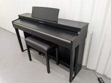Load image into Gallery viewer, Kawai CN27 digital piano and stool in satin black finish stock number 24436