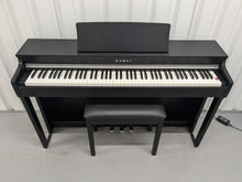 Load image into Gallery viewer, Kawai CN27 digital piano and stool in satin black finish stock number 24436
