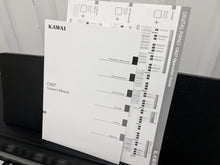 Load image into Gallery viewer, Kawai CN27 digital piano and stool in satin black finish stock number 24436