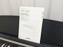 Load image into Gallery viewer, CASIO CELVIANO AP-420 DIGITAL PIANO IN SATIN BLACK stock #24430