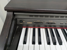Load image into Gallery viewer, Casio Celviano AP-45 Digital Piano in dark rosewood finish, hammer action stock # 24429
