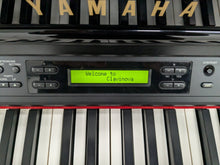 Load image into Gallery viewer, Yamaha Clavinova CLP-480PE digital piano + stool in glossy black stock #24433