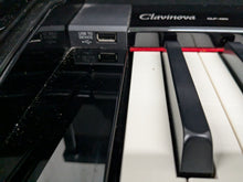 Load image into Gallery viewer, Yamaha Clavinova CLP-480PE digital piano + stool in glossy black stock #24433