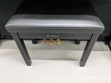 Load image into Gallery viewer, Yamaha Clavinova CLP-480PE digital piano + stool in glossy black stock #24433