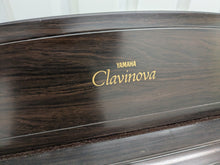 Load image into Gallery viewer, Yamaha Clavinova CLP-611 digital piano in dark Rosewood stock number 24382