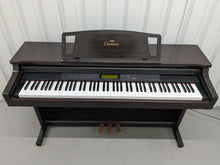 Load image into Gallery viewer, Yamaha Clavinova CLP-611 digital piano in dark Rosewood stock number 24382