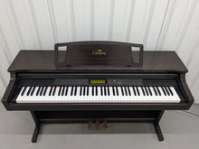 Load image into Gallery viewer, Yamaha Clavinova CLP-611 digital piano in dark Rosewood stock number 24382