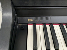 Load image into Gallery viewer, Roland HP305 SuperNatural Digital Piano and stool in satin black finish Stock nr 24437