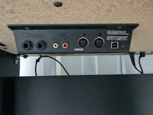 Load image into Gallery viewer, Roland HP305 SuperNatural Digital Piano and stool in satin black finish Stock nr 24437