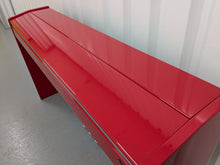 Load image into Gallery viewer, Roland F120R compact slim size Digital Piano in glossy red stock # 24422