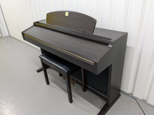 Load image into Gallery viewer, Yamaha Clavinova CLP-950 digital piano and stool in dark rosewood stock #24438