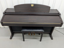 Load image into Gallery viewer, Yamaha Clavinova CLP-950 digital piano and stool in dark rosewood stock #24438