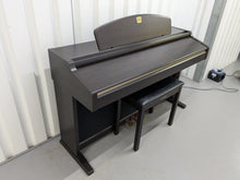 Load image into Gallery viewer, Yamaha Clavinova CLP-950 digital piano and stool in dark rosewood stock #24438