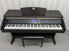 Load image into Gallery viewer, Yamaha Clavinova CVP-401 Digital Piano / arranger in rosewood with stool stock nr 24445