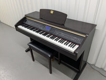 Load image into Gallery viewer, Yamaha Clavinova CVP-401 Digital Piano / arranger in rosewood with stool stock nr 24445