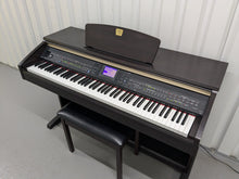 Load image into Gallery viewer, Yamaha Clavinova CVP-401 Digital Piano / arranger in rosewood with stool stock nr 24445
