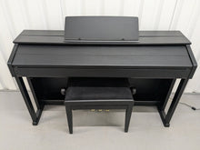 Load image into Gallery viewer, CASIO CELVIANO AP-450 DIGITAL PIANO AND STOOL IN SATIN BLACK stock no 24455