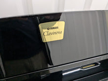 Load image into Gallery viewer, YAMAHA CLAVINOVA CLP-370PE DIGITAL PIANO + STOOL IN GLOSSY BLACK stock nr 24442