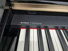 Load image into Gallery viewer, YAMAHA CLAVINOVA CLP-370PE DIGITAL PIANO + STOOL IN GLOSSY BLACK stock nr 24442