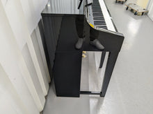 Load image into Gallery viewer, YAMAHA CLAVINOVA CLP-370PE DIGITAL PIANO + STOOL IN GLOSSY BLACK stock nr 24442
