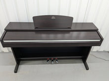 Load image into Gallery viewer, Yamaha Arius YDP-141 digital piano in dark rosewood stock # 24457