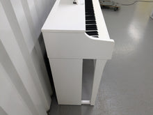 Load image into Gallery viewer, Yamaha Clavinova CLP-625 digital piano and stool in satin white stock #24461