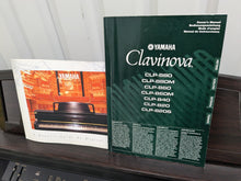 Load image into Gallery viewer, Yamaha Clavinova CLP-860 Digital Piano and stool in rosewood stock #24462