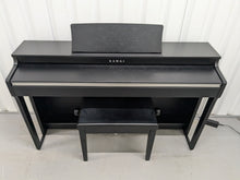 Load image into Gallery viewer, Kawai CN27 digital piano and stool in satin black finish stock number 24456