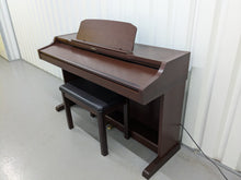 Load image into Gallery viewer, TECHNICS SX-PX552 DIGITAL PIANO AND STOOL IN MAHOGANY stock number 24460