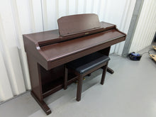 Load image into Gallery viewer, TECHNICS SX-PX552 DIGITAL PIANO AND STOOL IN MAHOGANY stock number 24460