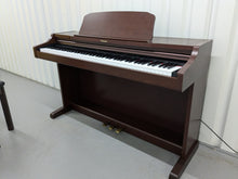 Load image into Gallery viewer, TECHNICS SX-PX552 DIGITAL PIANO AND STOOL IN MAHOGANY stock number 24460