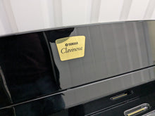Load image into Gallery viewer, Yamaha Clavinova CLP-280 in Polished glossy black + matching stool stock # 24458