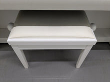 Load image into Gallery viewer, Yamaha Clavinova CLP-735 in satin white with heigh-adjustable stool stock nr 24465