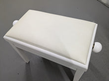 Load image into Gallery viewer, Yamaha Clavinova CLP-735 in satin white with heigh-adjustable stool stock nr 24465