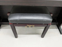 Load image into Gallery viewer, Roland HP-2e digital piano and stool in dark rosewood finish stock number 24464