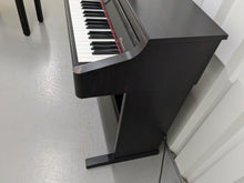 Load image into Gallery viewer, Roland HP-2e digital piano and stool in dark rosewood finish stock number 24464
