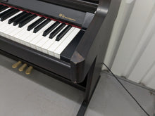 Load image into Gallery viewer, Roland HP-2e digital piano and stool in dark rosewood finish stock number 24464
