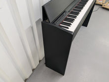 Load image into Gallery viewer, Roland F110 compact slim size Digital Piano in black stock # 24479