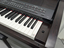 Load image into Gallery viewer, Yamaha Clavinova CVP-403 Digital Piano arranger and stool in rosewood stock #24470