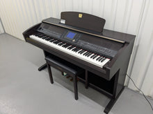 Load image into Gallery viewer, Yamaha Clavinova CVP-403 Digital Piano arranger and stool in rosewood stock #24470