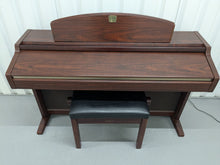 Load image into Gallery viewer, Yamaha Clavinova CLP-950 digital piano and stool in mahogany finish stock #24472