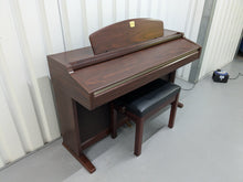 Load image into Gallery viewer, Yamaha Clavinova CLP-950 digital piano and stool in mahogany finish stock #24472