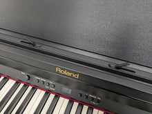 Load image into Gallery viewer, Roland RP301 digital piano in satin black finish stock number 24489