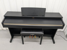 Load image into Gallery viewer, Yamaha Arius YDP-162 Digital Piano satin black clavinova keyboard stock #24483