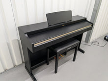 Load image into Gallery viewer, Yamaha Arius YDP-162 Digital Piano satin black clavinova keyboard stock #24483