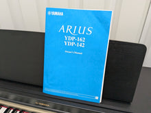 Load image into Gallery viewer, Yamaha Arius YDP-162 Digital Piano satin black clavinova keyboard stock #24483