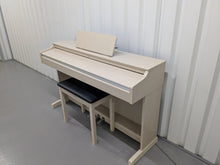 Load image into Gallery viewer, Yamaha Arius YDP-163 digital piano and stool in white ash finish stock #24480