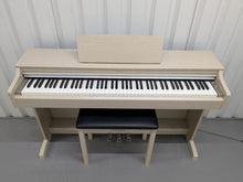 Load image into Gallery viewer, Yamaha Arius YDP-163 digital piano and stool in white ash finish stock #24480