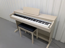 Load image into Gallery viewer, Yamaha Arius YDP-163 digital piano and stool in white ash finish stock #24480