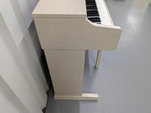 Load image into Gallery viewer, Yamaha Arius YDP-163 digital piano and stool in white ash finish stock #24480